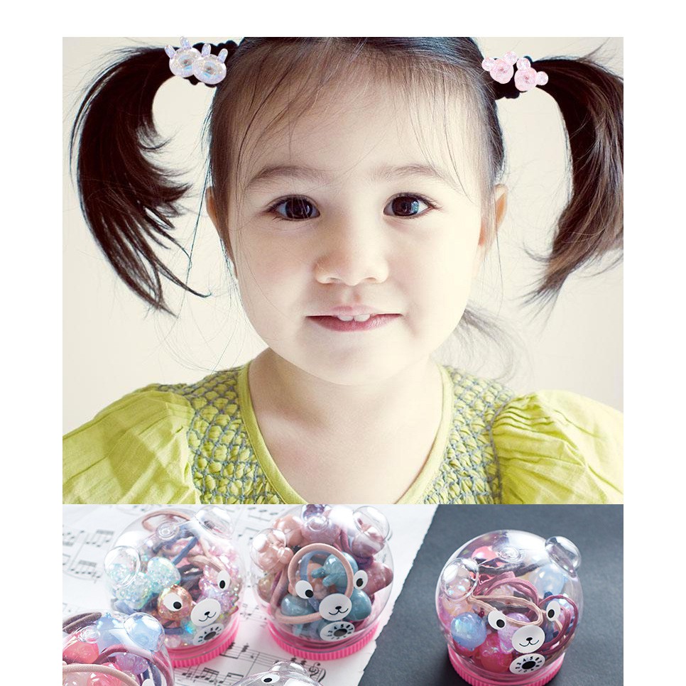 Hộp 20 dây cột tóc xinh xắn - BX1493