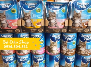 Pate Lon Snappy Tom 400gr dành cho mèo