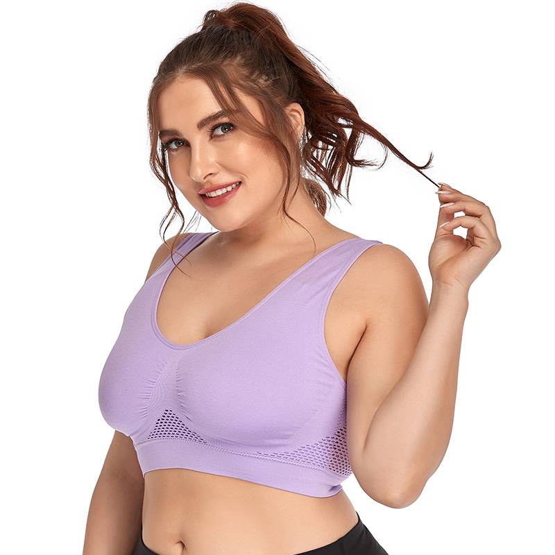 Cộng với kích thước M-6XL Liền mạch Áo ngực thể thao Đàn bà Đồ lót Bralette