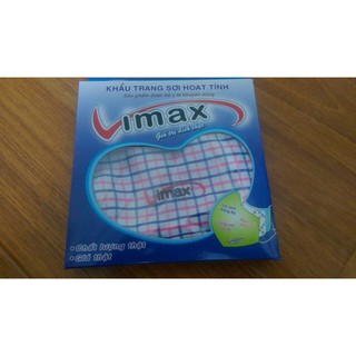 [Free ship 50k]Khẩu trang vải hoạt tính 3 lớp cao cấp hiệu Vimax