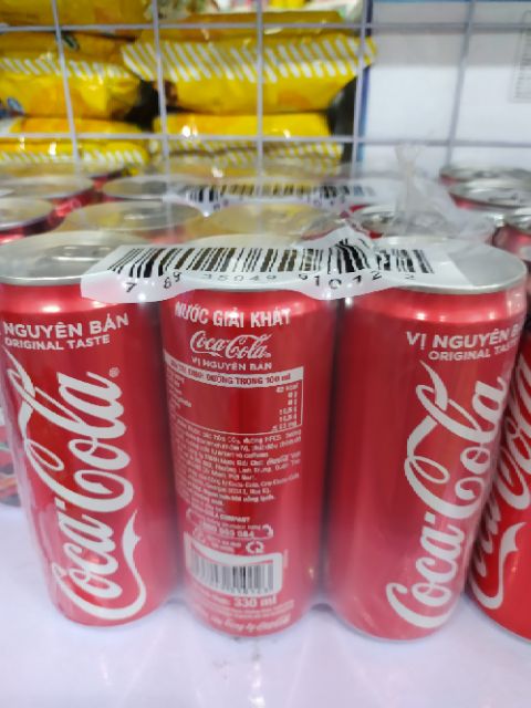 Coca vị nguyên bản coca light không đường