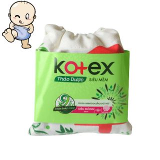 Băng vệ sinh Kotex thảo dược gói 4 miếng