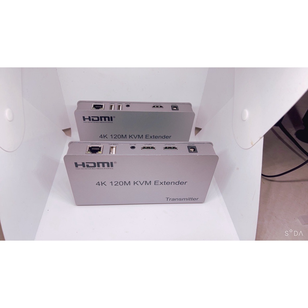 Hdmi to lan 120m, bộ kéo dài tín hiệu hdmi qua dây mạng lan dài 120m, Tốc độ cao, chất lượng hình ảnh 4K cực xịn