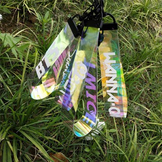 Strap dây đeo hologram bts, wanna one, seventeen - banana store