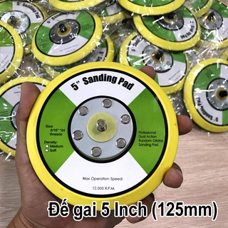 Đế máy chàm nhám tròn hơi 5" - 6"