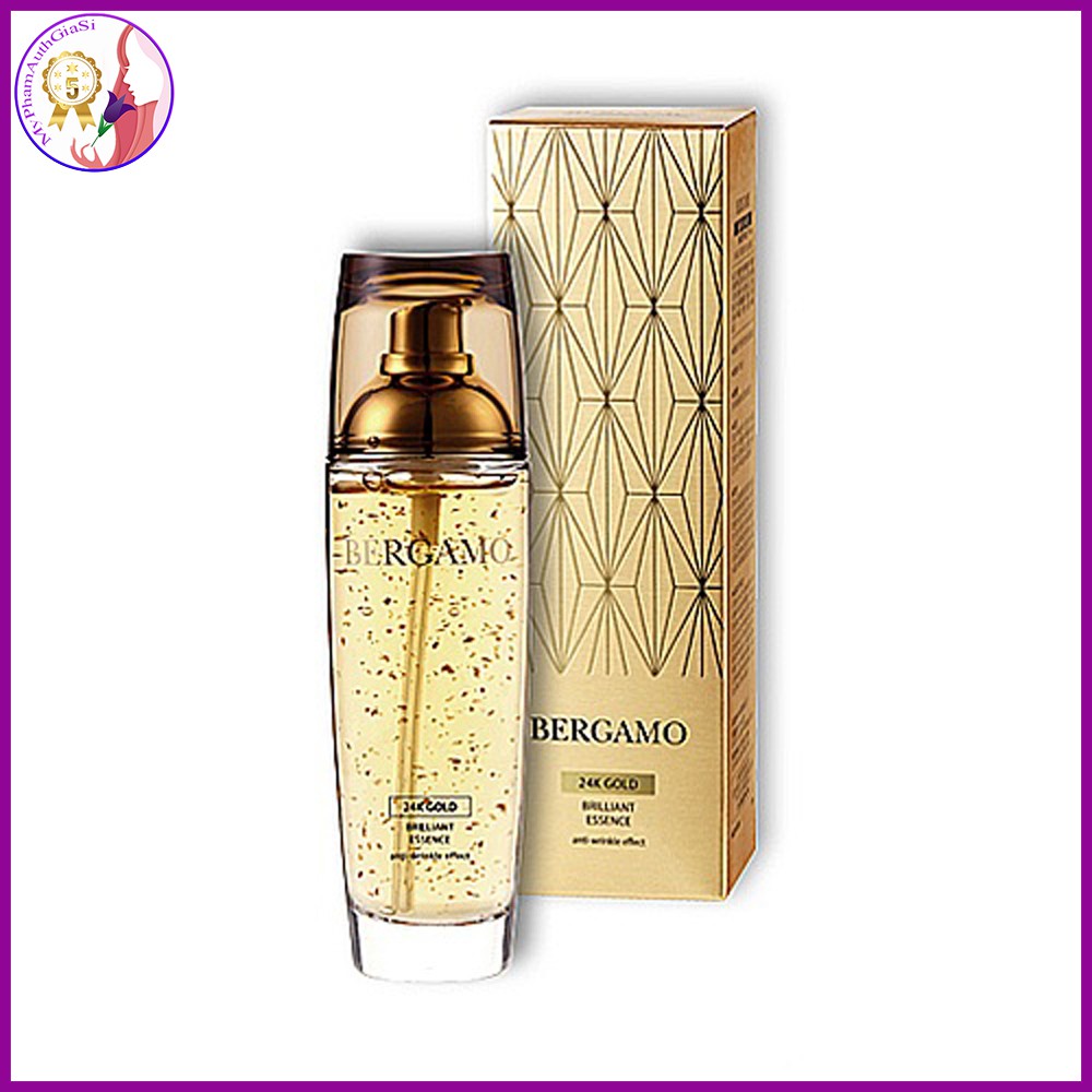 Tinh chất nâng cơ sáng mịn da bergamo từ vàng 24k brilliant essence