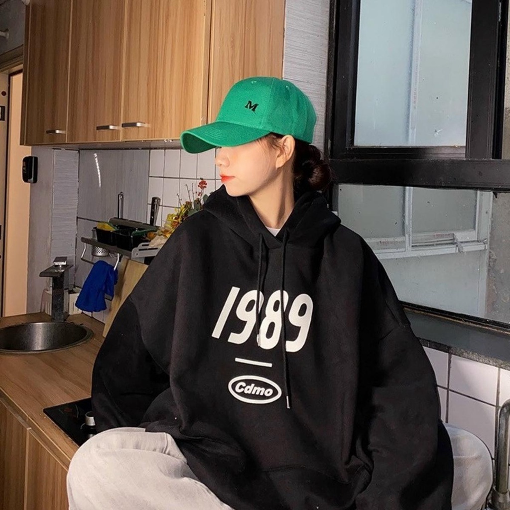 Áo Hoodie 1989 forever MADIYLIN Essential khoác Nỉ Bông có mũ form rộng basic tay dài dày dặn cặp đôi nam nữ unisex Aomi