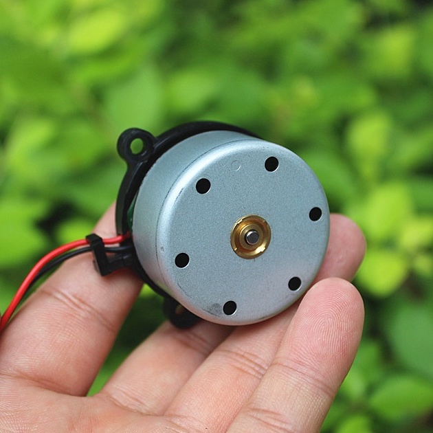 Động cơ quạt 12V không chổi than, công suất 8W tốc độ 4100 vòng/phút - Dùng chế quạt chạy siêu êm, tiết kiệm điện
