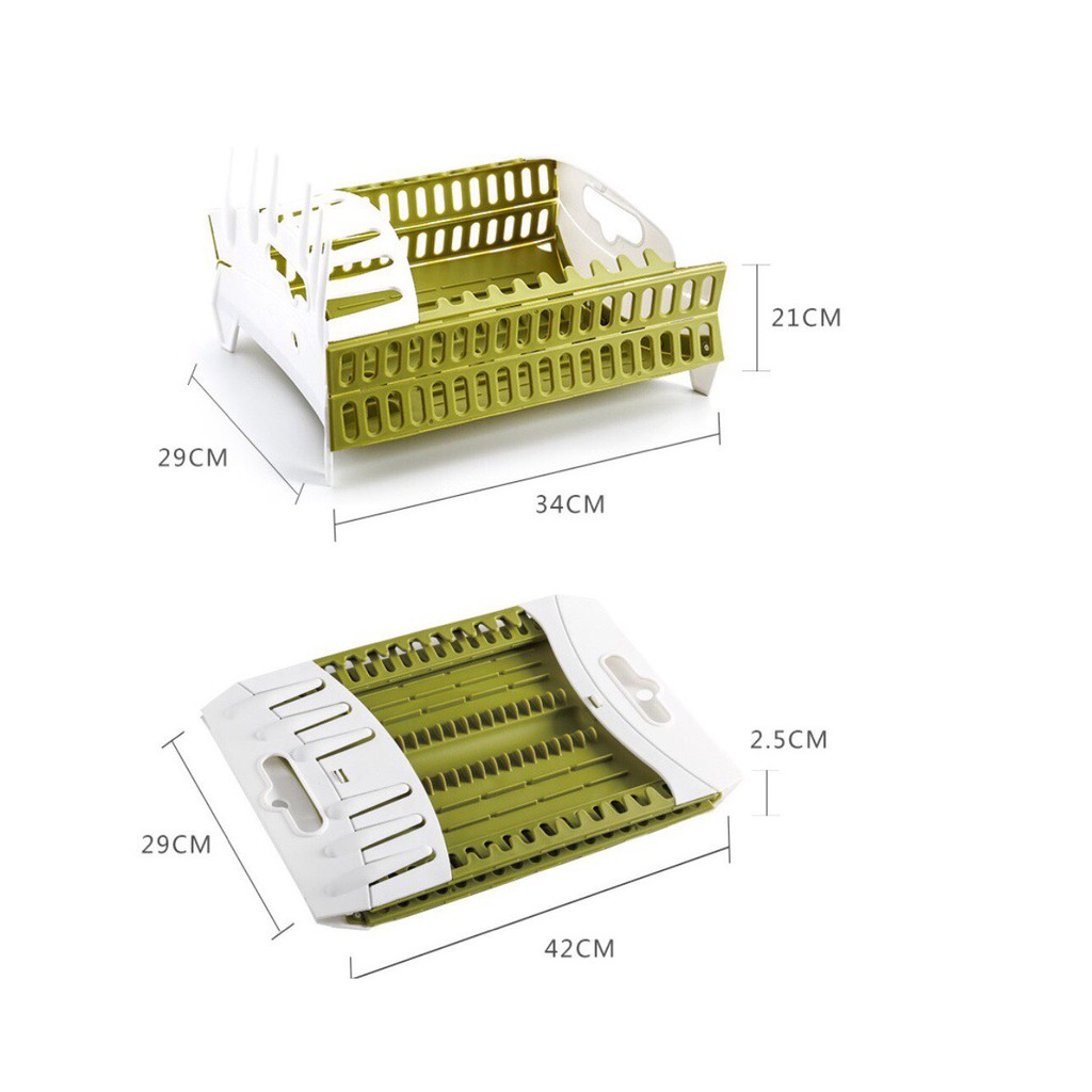 Kệ úp bát đĩa gấp gọn - Giá úp bát Mới 2019