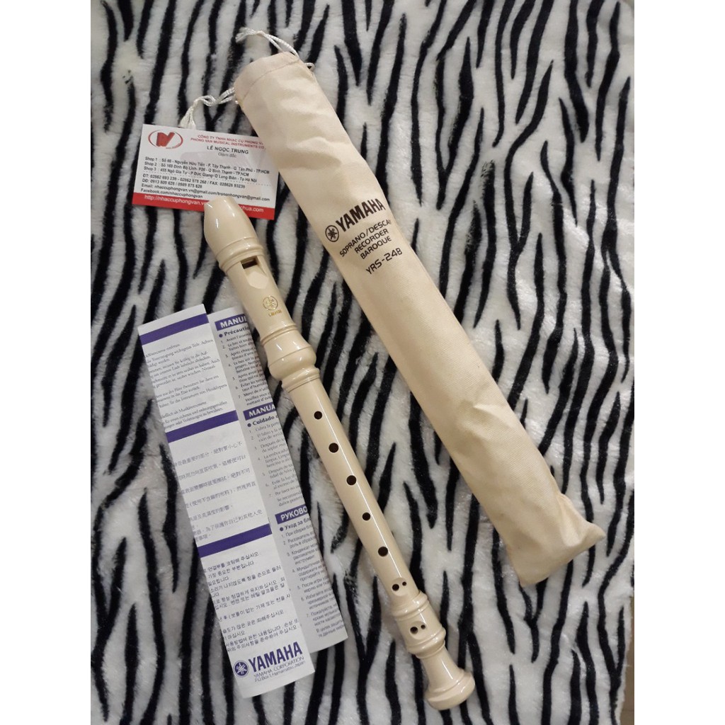 Sáo Yamaha Soprano Recorder YRS-24B