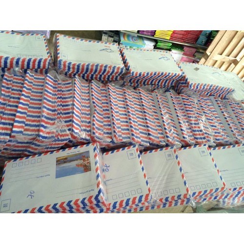 [Sẵn Hàng] Tập 100 Chiếc Phong Bì Bưu Điện – Phong Bì Thư