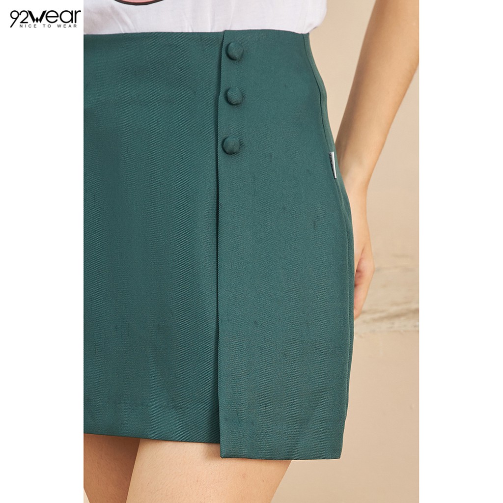 Chân váy ngắn nữ 92WEAR ( 3 MÀU) đủ size, dáng A Tà Bung Cạp Liền JAW0838 | BigBuy360 - bigbuy360.vn