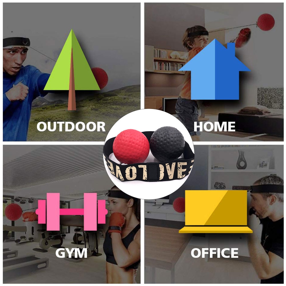 Băng Đeo Đầu Luyện Tập Phản Xạ Boxing