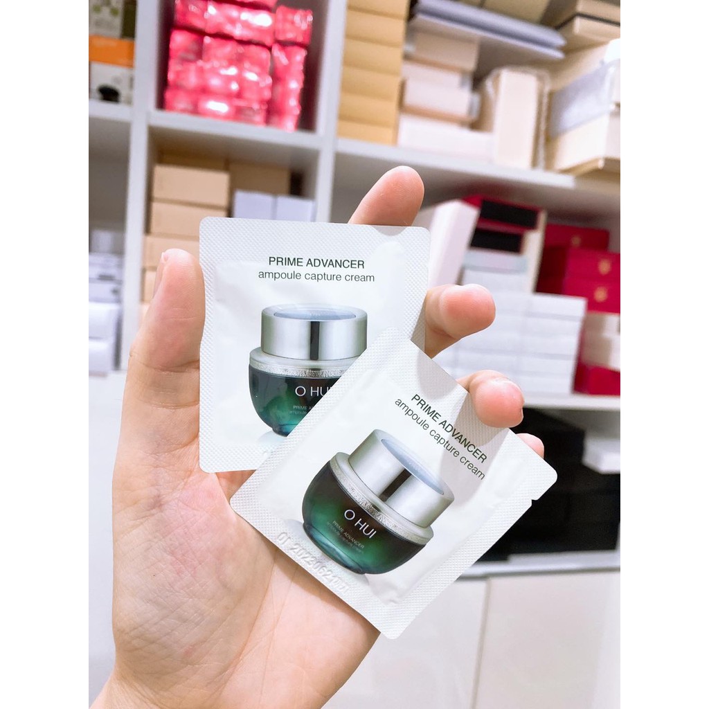 Gói Kem dưỡng Ohui Prime Advancer Ampoule Capture Cream