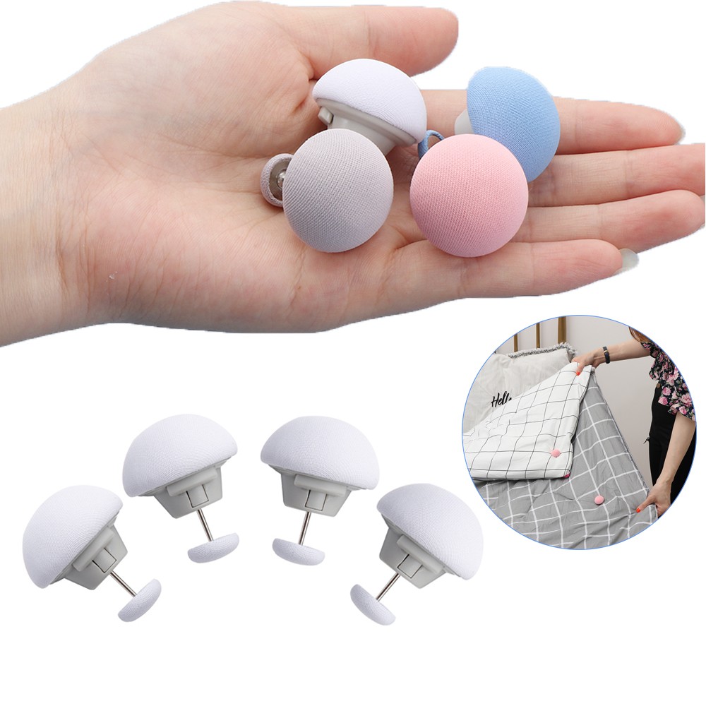 Set 4 Kẹp Giữ Tấm Trải Giường Chống Trượt