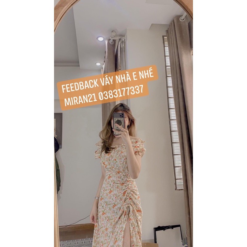 [Mã WAMT1505 giảm 10K đơn 0K] 🍊 VÁY HOA NHÍ XẺ 🍊( có ảnh thật, shop chụp) | BigBuy360 - bigbuy360.vn