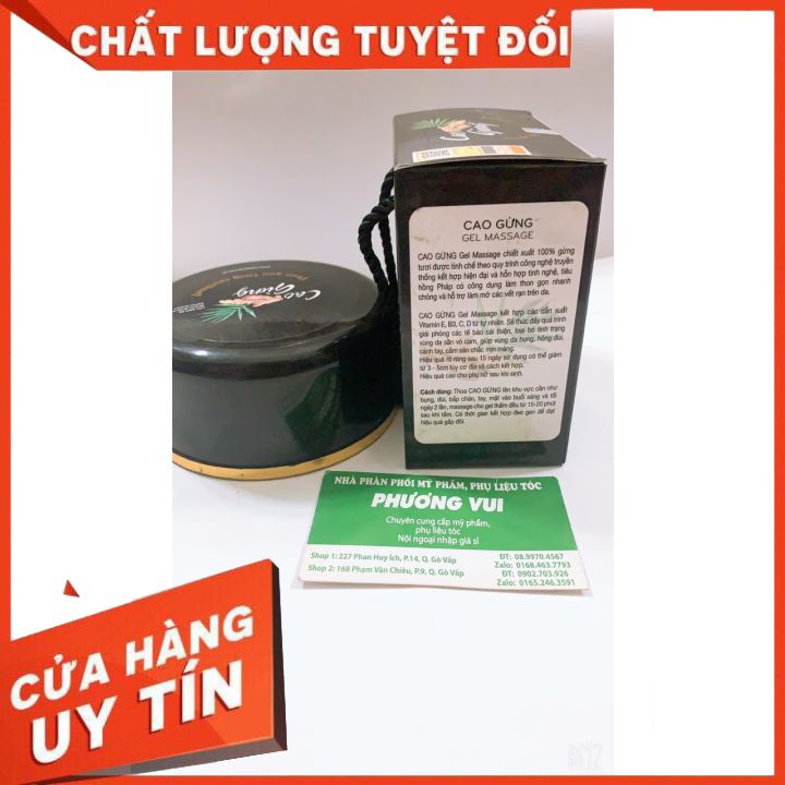 CAO GỪNG THIÊN NHIÊN VIỆT CÁT TƯỜNG GIẢM MỠ THON GỌN AN TOÀN Thể Tích: Hộp 200gr Tác Dụng:Đốt nóng phân giải mỡ, tan mỡ