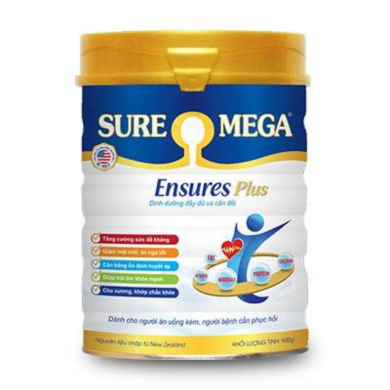 Sữa Ensure plus 900g