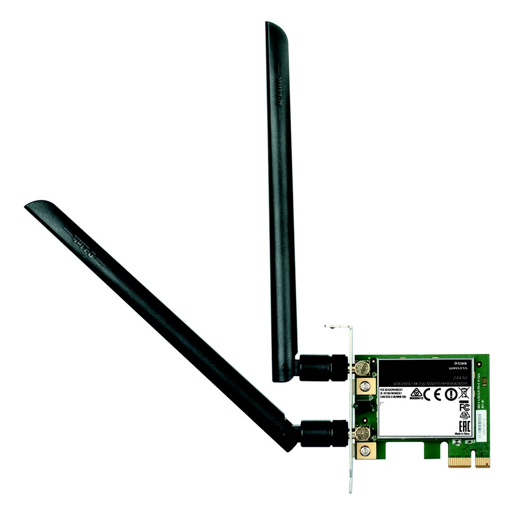 Card Mạng D-Link Dwa-582 Wireless Pci Băng Tầng Kép - Hàng Chính Hãng