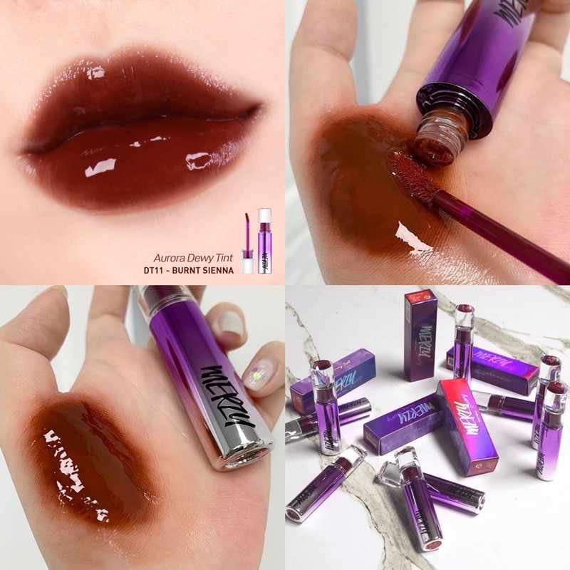 Son Kem Lì Bóng Merzy Aurora Dewy Tint | BigBuy360 - bigbuy360.vn