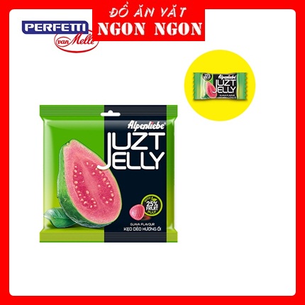 Kẹo Dẻo Alpenliebe Juzt Jelly Vị Dâu-Vị Ổi (Gói 45viên)