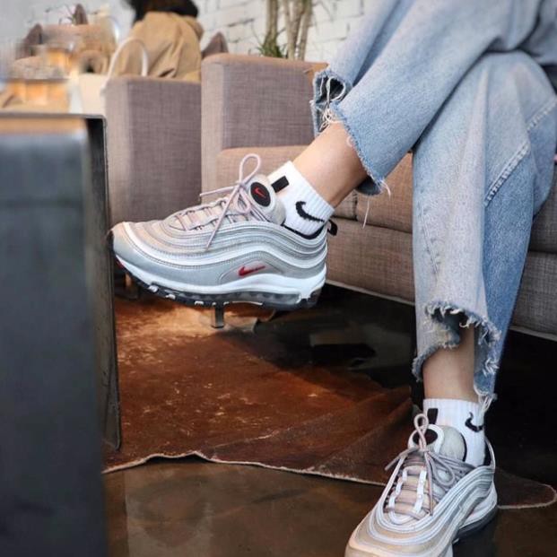 Giày NIKE AIR MaX 97 màu xám bạc [Sẵn Hàng]