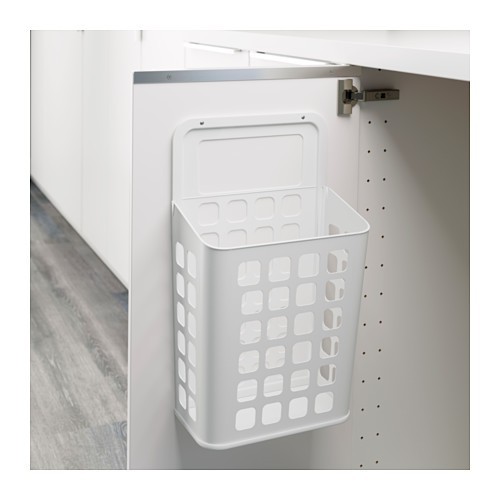 Giỏ đựng túi nilon Ikea Variera 27 x 16 x 46 cm (Trắng) CHÍNH HÃNG IKEA THỤY ĐIỂN