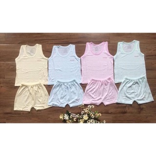 Combo 4 bộ sát nách cho bé trai/ bé gái