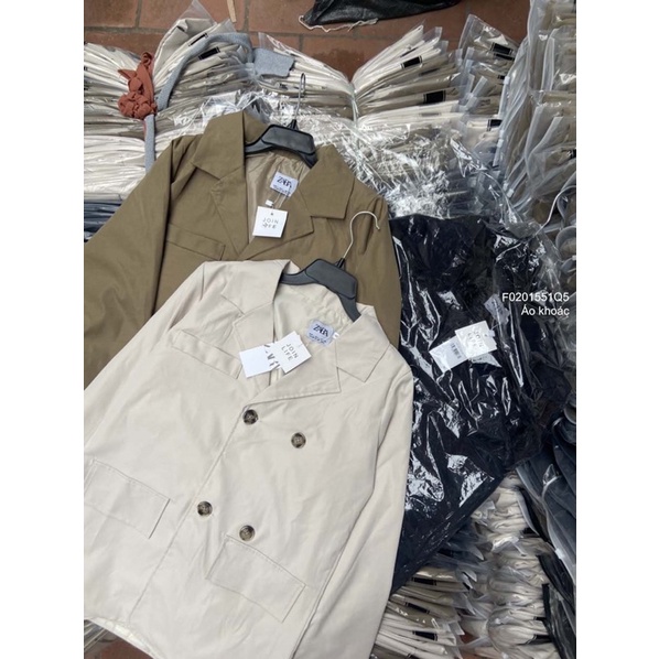 Áo khoác vest kaki tay dài