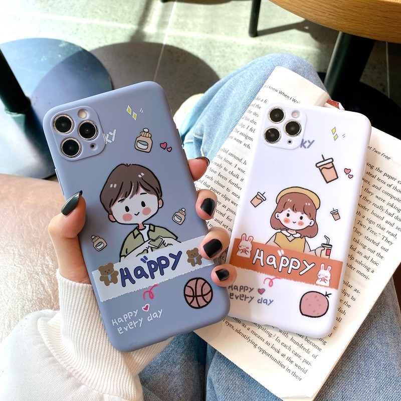 Ốp điện thoại mềm in hoạt hình xinh xắn cho iPhone SE 6S 6S 6 6 S 7 8 Plus XS Max XR x 11 pro max | BigBuy360 - bigbuy360.vn