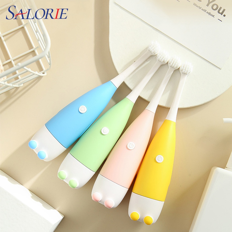 Bàn Chải Đánh Răng Điện Sonic Chống Thấm Nước IPX5 Đầu Mềm Thay Thế P00275 Cho Bé 3-15 Tuổi