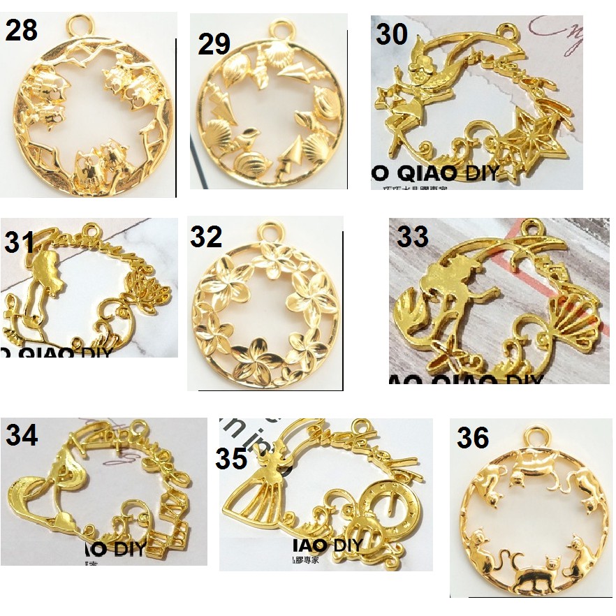 Khung kim loại làm móc khóa đổ resin
