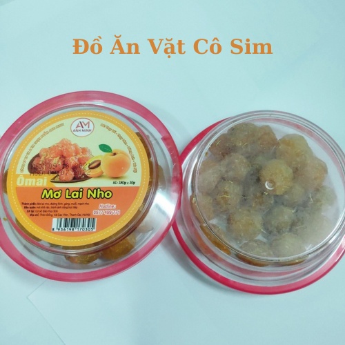 200gram Ô Mai Các Loại Chọn Vị - Đặc Sản Hà Nội Cực Ngon