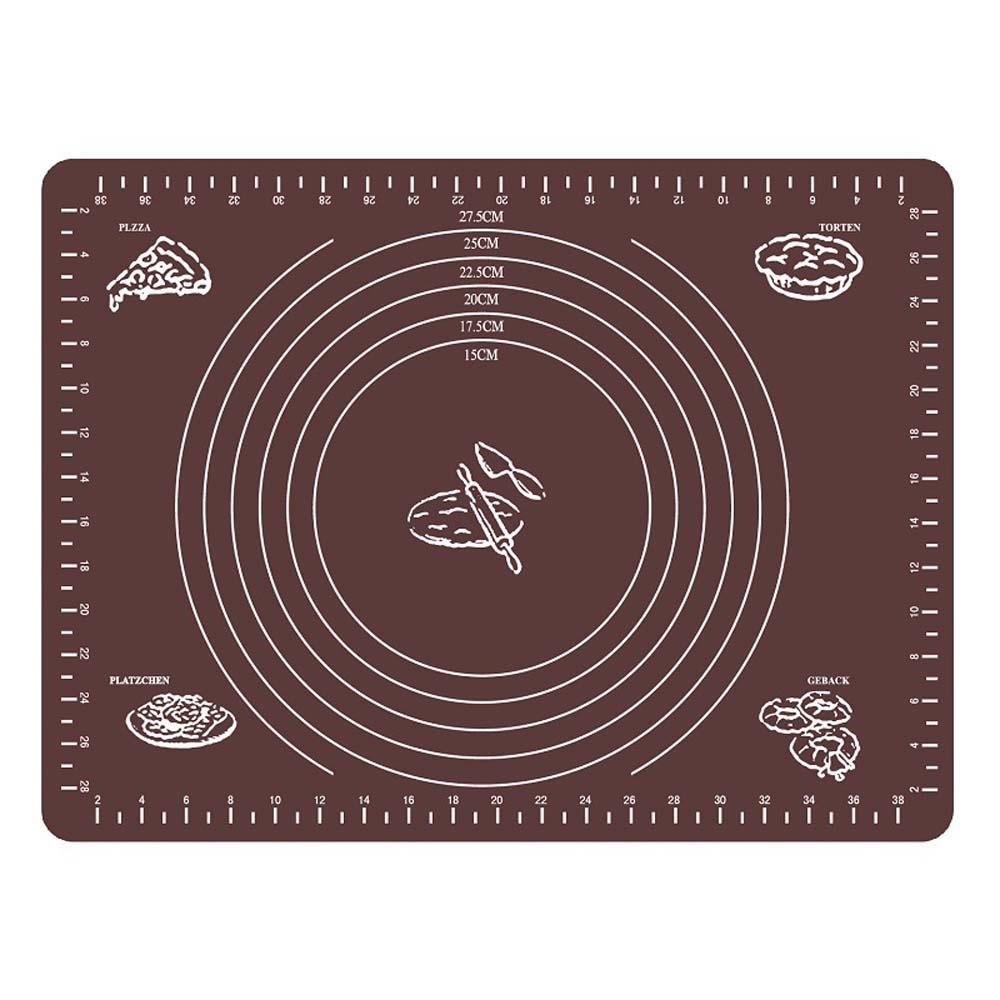 AUGUSTINA Thảm Silicone Nhào Bột Làm Bánh Pizza Tiện Dụng