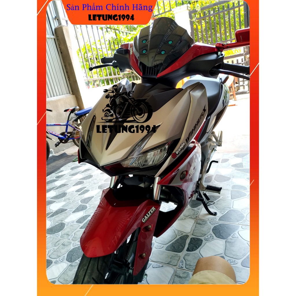 [Mã LIFEAUMAY giảm 10% tối đa 30k đơn 150k] Mão winner X - chắn gió chính hãng HONDA