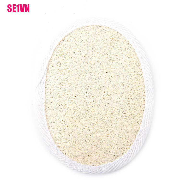 (Hàng Mới Về) Bông Tắm Sợi Cotton Tự Nhiên Làm Sạch Hiệu Quả