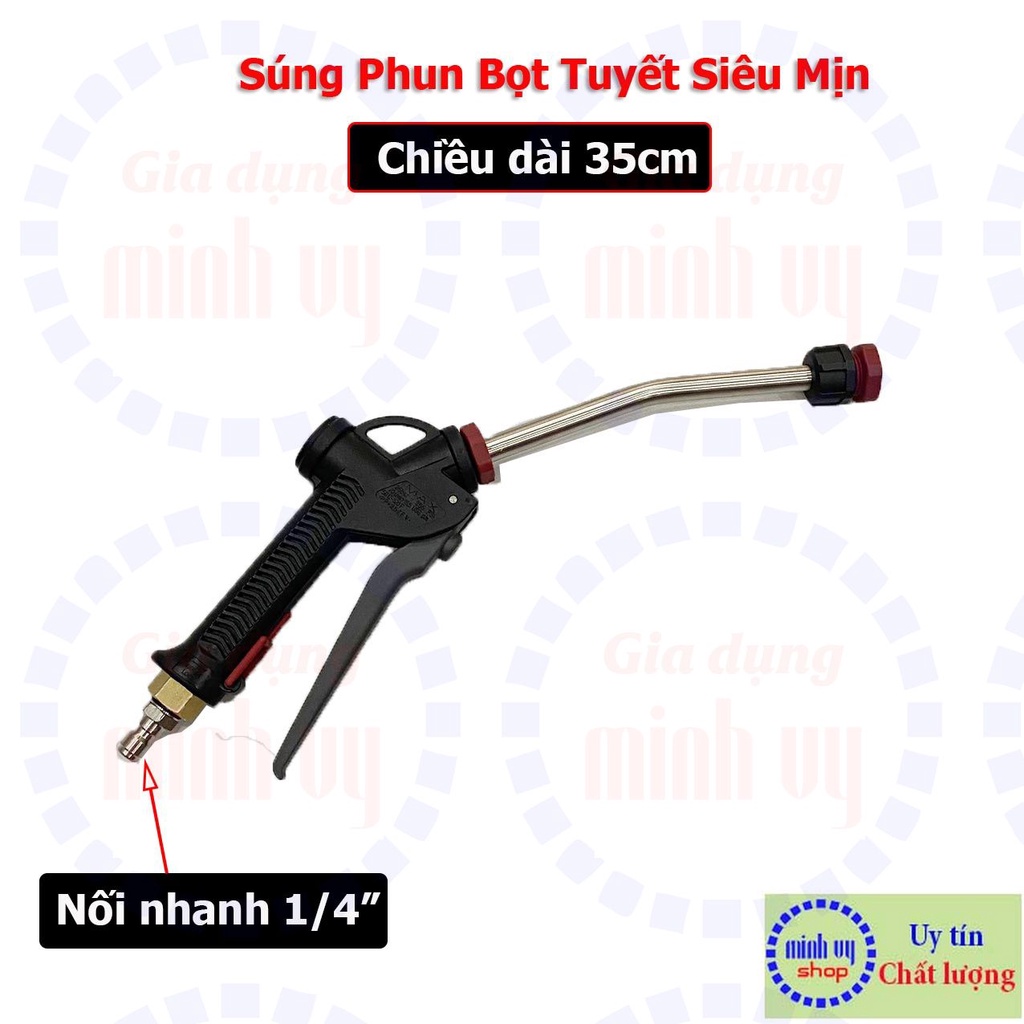 Sung Phun Bọt Tuyết Siêu Mịn Loại Dài 35cm/74cm