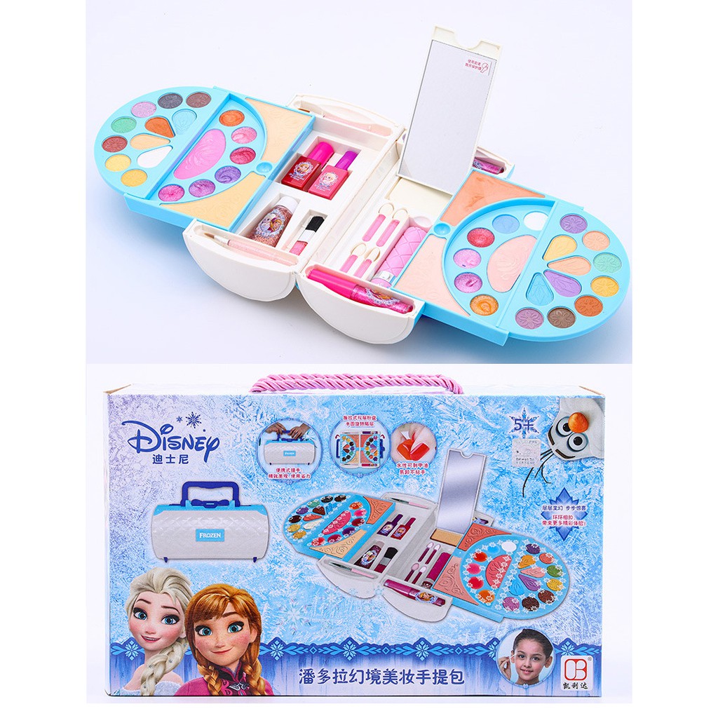Bafada 53Pcs Cosmetic Kit For Disney Fantasy Beauty Case Makeup Set- Safety  Tested- Non Toxic,Girls Toy Make Up Kits,Pretend Play Kids Beauty   makeup toys | Shopee Việt Nam