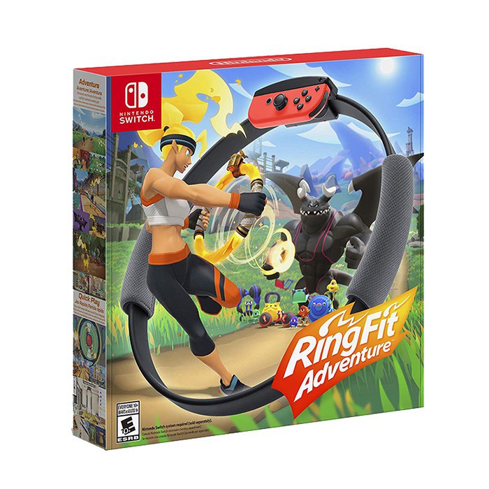 Bộ Trò Chơi Ring Fit Adventure - Cho Máy Nintendo Switch New 100% - Made in Japan - Bảo Hành Chính Hãng
