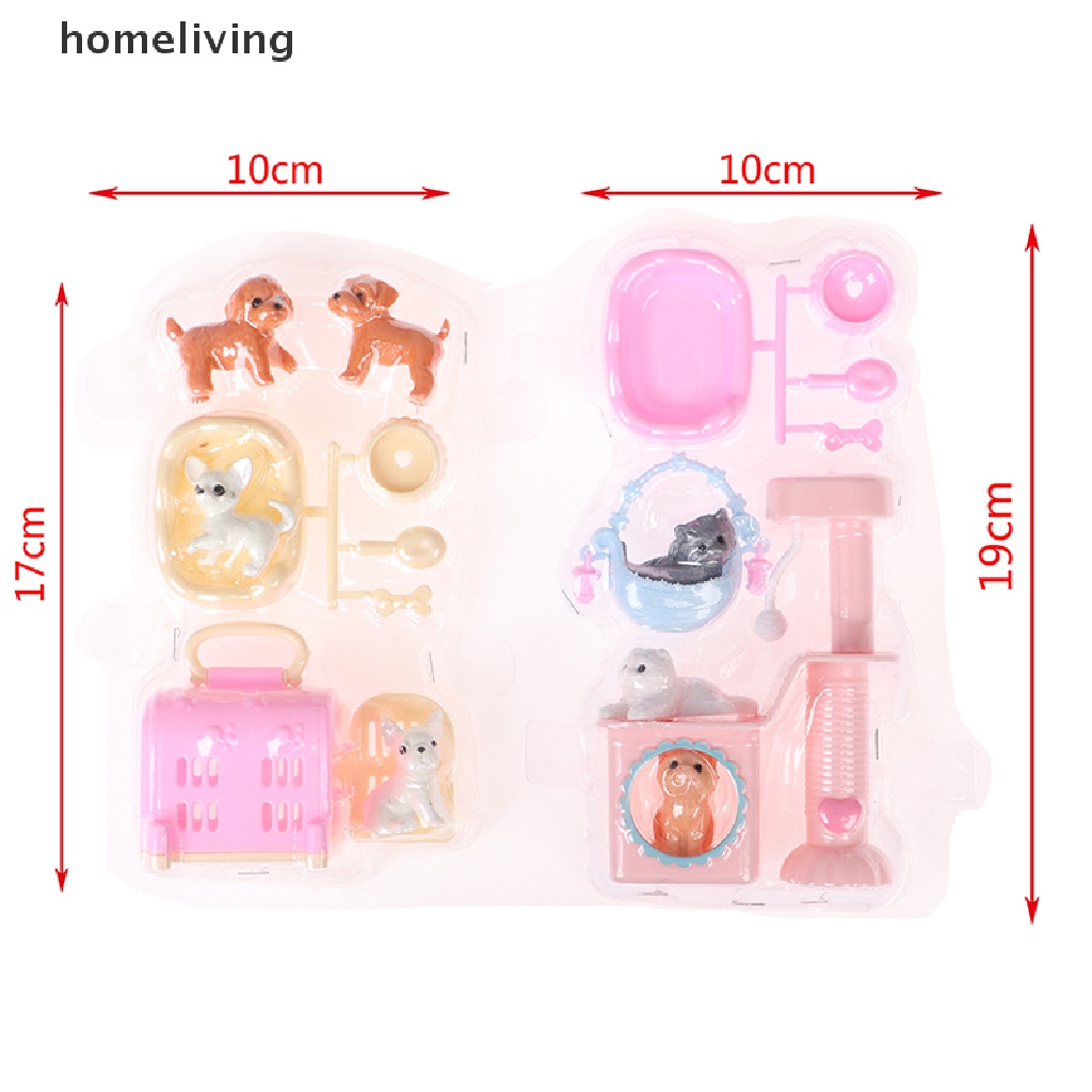 Mô Hình Ngôi Nhà Thú Cưng Xinh Xắn Trang Trí Nhà Búp Bê