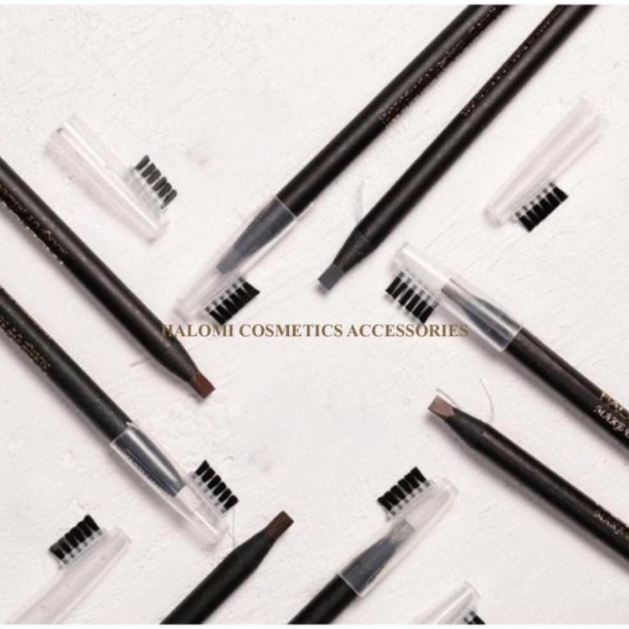 Chì xé kẻ mày Haozhuang cứng phẩy sợi Eyebrow Pencil sắc nét chuyên dùng cho Makeup trang điểm LL18 | BigBuy360 - bigbuy360.vn