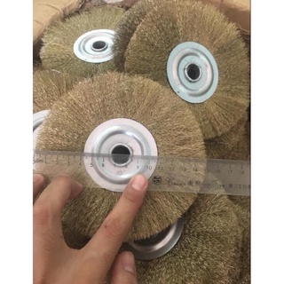 Chổi đánh nhám gỗ sợi thép, chổi đánh gỉ