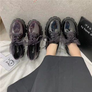 [Order] Giày Bánh mì đế cao 5cm kèm 2 loại dây