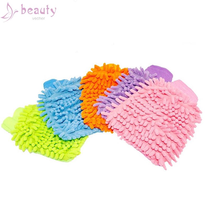 Găng tay vệ sinh chà rửa bụi bẩn 20*15cm phong cách 2018