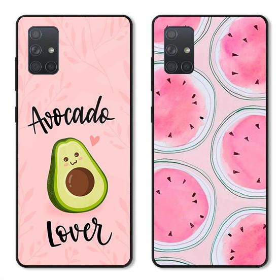 Ốp lưng cường lực Oppo A52 / A72 / A92 hình hoa quả