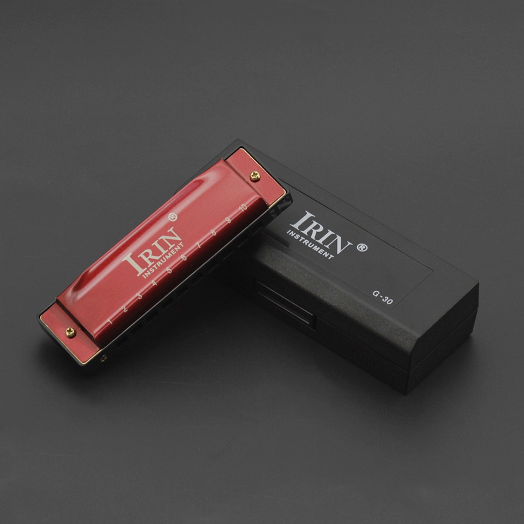Kèn harmonica 20 tông G 10 lỗ thích hợp cho biểu diễn nhạc dân gian jazz rock