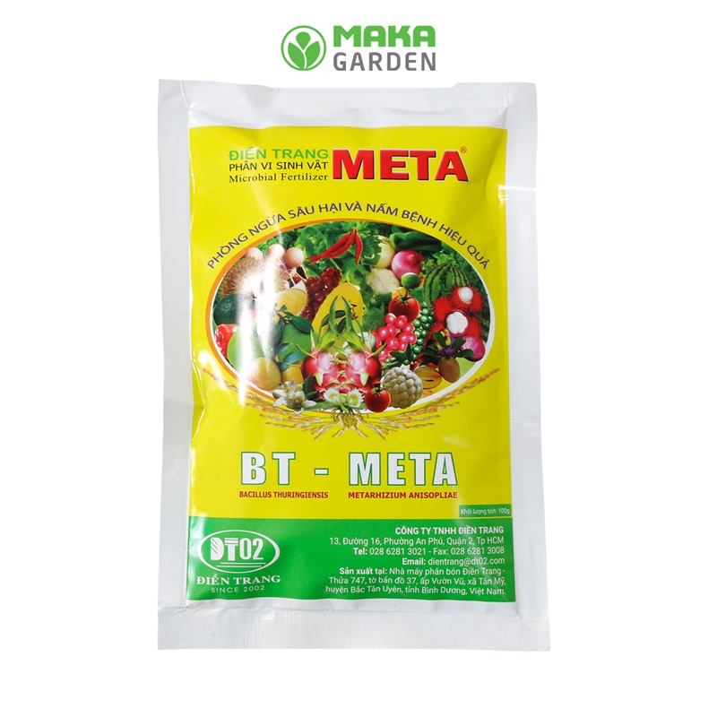 Phân vi sinh vật Meta Điền Trang (100gr)