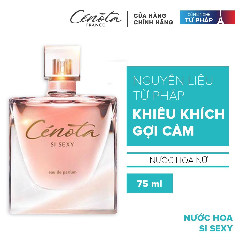 Nước hoa dành cho nữ Cénota SI SEXY 75ml - Khiêu khích - Gợi cảm