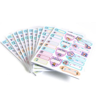 Name Sticker tự viết. Tem dán tên tự dính. Tem cá nhân đánh dấu tên lên đồ dùng
