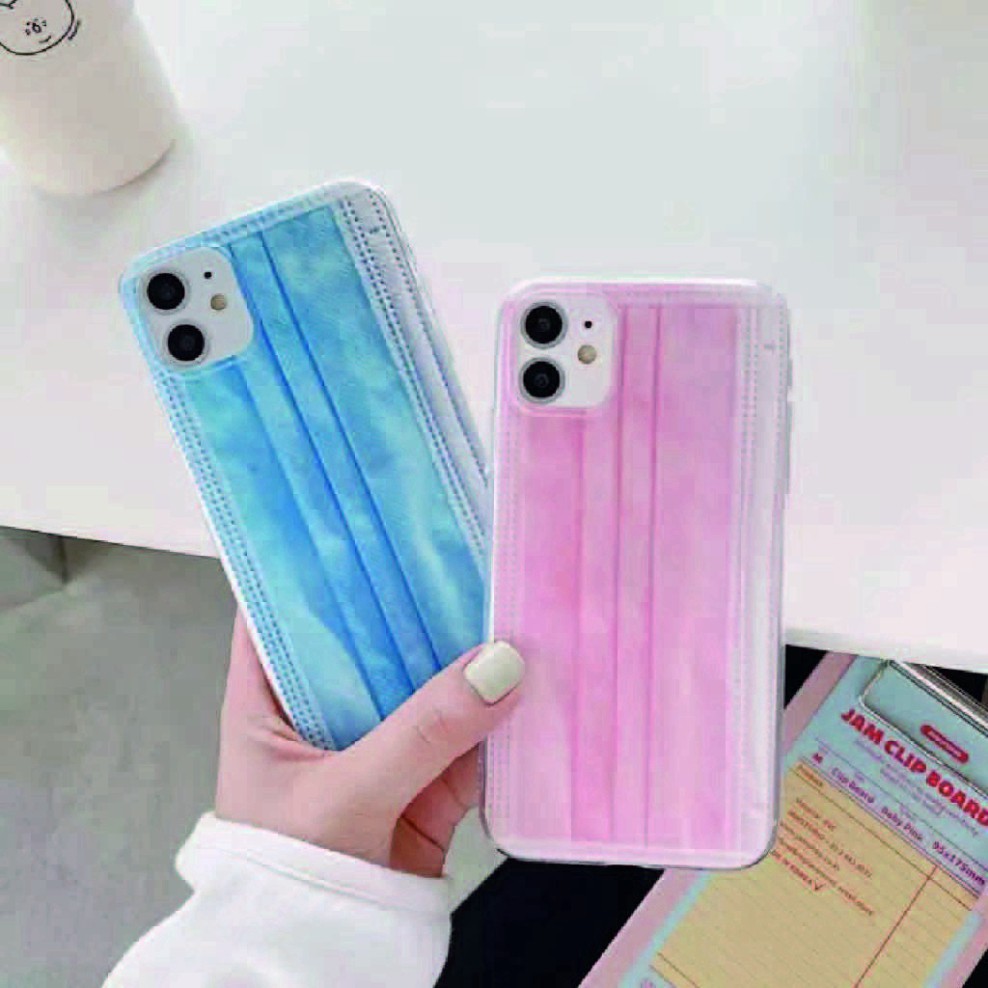 Ốp Lưng Iphone ⚡ Ốp Lưng Điện Thoại Iphone Khẩu trang Y tế ⚡ Full Size Từ Iphone 6 - 11 Promax - Tuấn Case 75